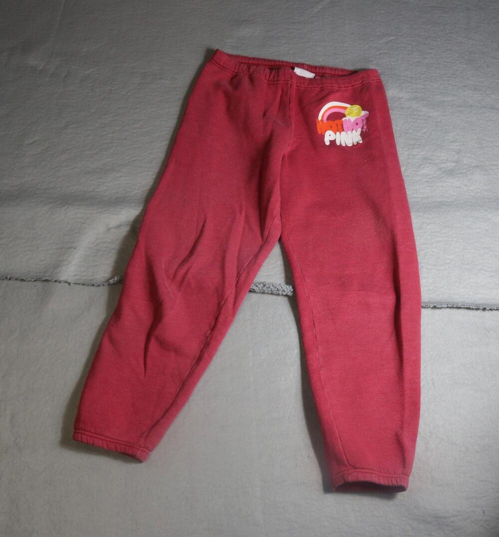 Vintage Victoria Secret Sweat Pants Xs Pink HOT HOT PINK Joggers Y2K Retro
